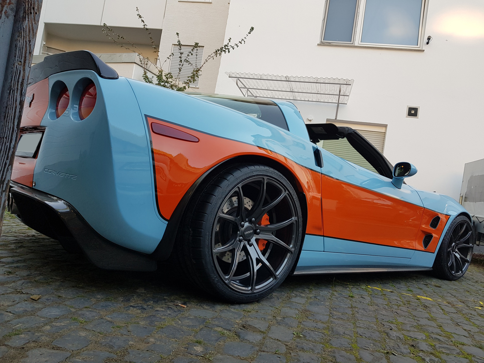 Chevrolet Corvette C6 Z06 + Impressive IC01 gloss grey (1)