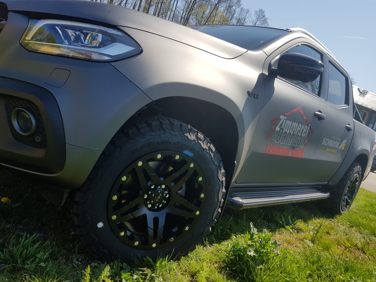 Mercedes X-Klasse + Dirt D66 9x18 BF 2656018 (1)