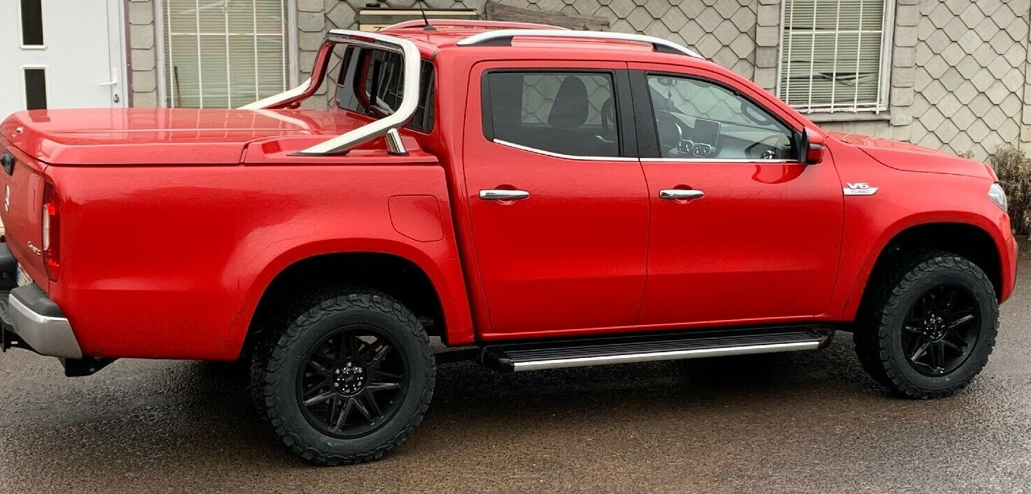 Mercedes X350 red - Dirt D62 mb 9x18 BF 2656018 (1)