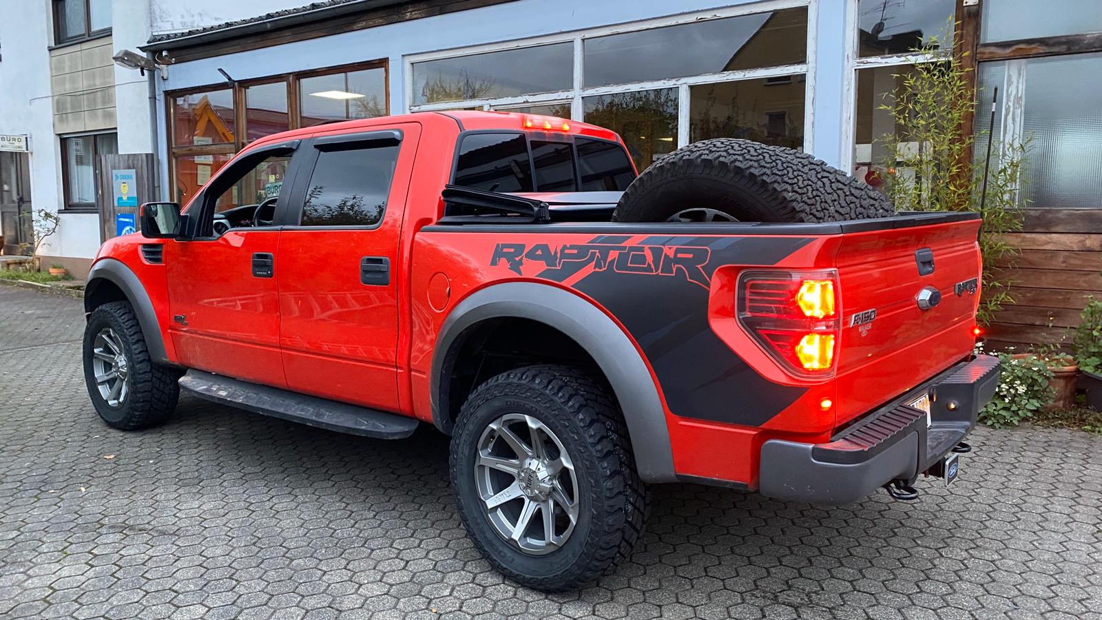 Ford F150 Raptor red - Tuff T05 mg 9x20 Cooper 35x12,5x20