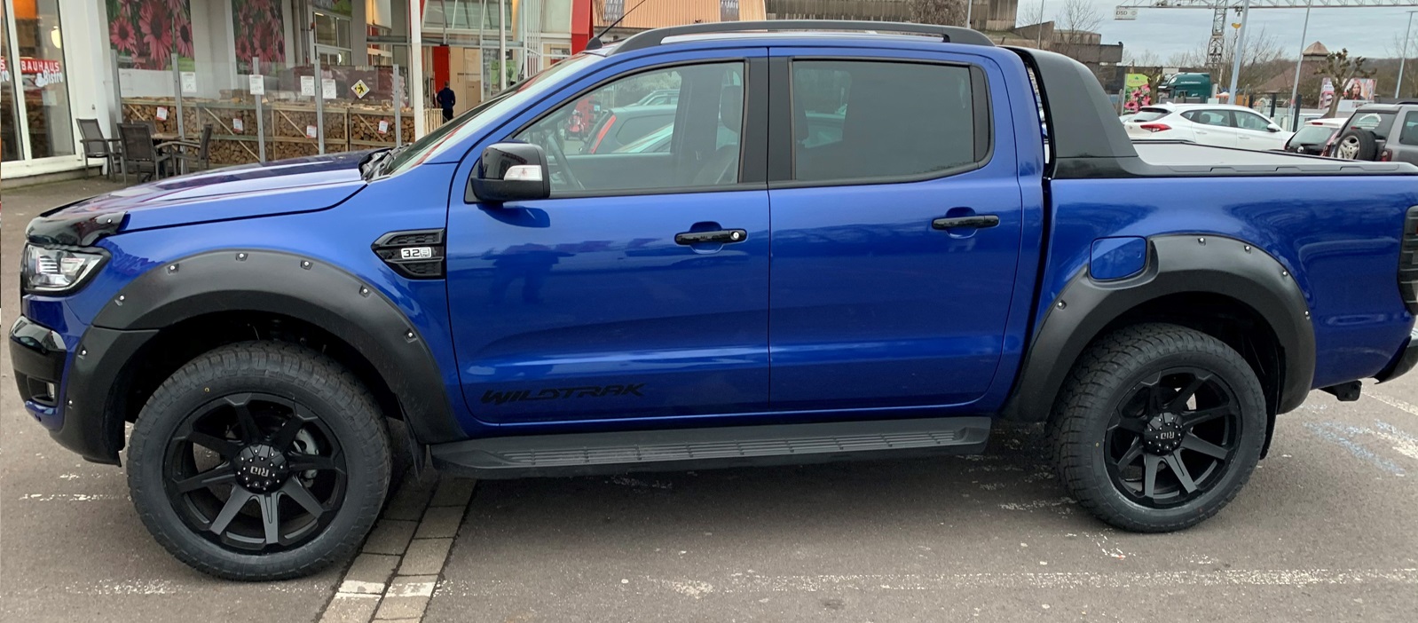 Ford Ranger blue - Rid R05 mb 9x20 Radar AT5 2855020